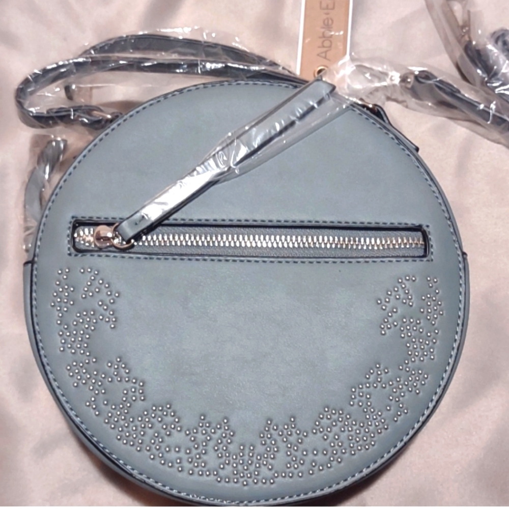 Abbie & Emmie Trendy Circle Bag Round Beautiful Crossbody Purse Bag NIP Tags